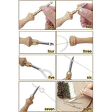 Adjustable Punch Needle for Embroidery and Sewing Crafts