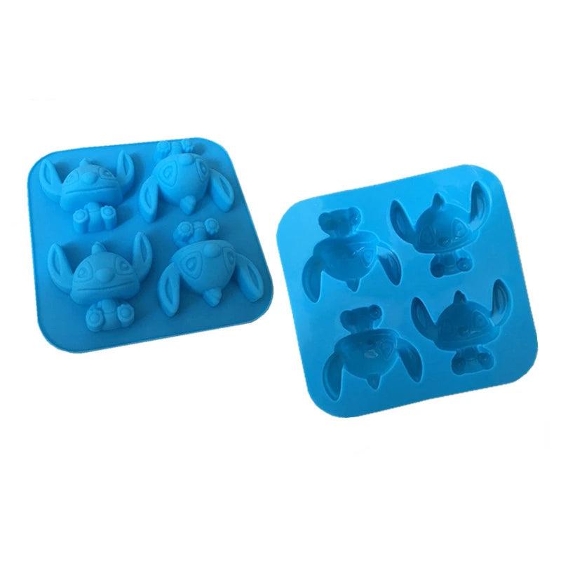 Cartoon Stitch Star Baby Silicone Mold Cake Chocolate Soap DIY Kitchen Acc
