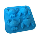 Cartoon Stitch Star Baby Silicone Mold Cake Chocolate Soap DIY Kitchen Acc