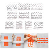 Mini Geometric Clay Cutter Carbon Steel Hollow Mold Heart-shaped / Star-shaped
