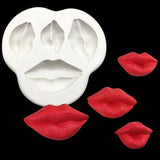 Lip Heart LOVE Shapes Silicone Mold for Baking