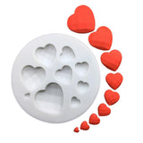 Lip Heart LOVE Shapes Silicone Mold for Baking
