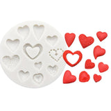 Lip Heart LOVE Shapes Silicone Mold for Baking