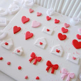 Heart Shaped Polymer Clay Cutters Wedding Party Gift Earring Mold