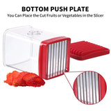 Manual Fruit Vegetable Speed Slicer with Push Plate Cutter