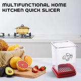 Manual Fruit Vegetable Speed Slicer with Push Plate Cutter