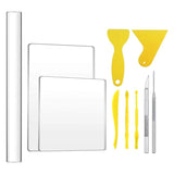 10x Acrylic Clay Roller with Backing Board & Shovel
