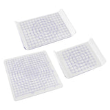 3Pcs Acrylic Pressure Plate Clay Pottery Tools DIY Crafts