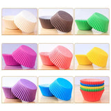 100 Mini Cake Paper Cups Baking Muffin Cupcake Liners Box Cup Case Tray