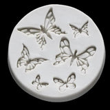 Mermaid Starfish Seahorse Silicone Mold DIY Fondant Cake Tool