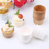 50PCS Muffins Cup Paper Cupcake Wrappers Baking Cups Cases DIY Cake Tools