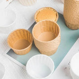 50PCS Muffins Cup Paper Cupcake Wrappers Baking Cups Cases DIY Cake Tools