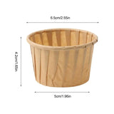 50PCS Muffins Cup Paper Cupcake Wrappers Baking Cups Cases DIY Cake Tools