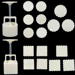 Mooncake Mold DIY Hand Pressure Fondant Decoration
