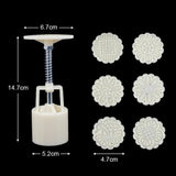 Mooncake Mold DIY Hand Pressure Fondant Decoration