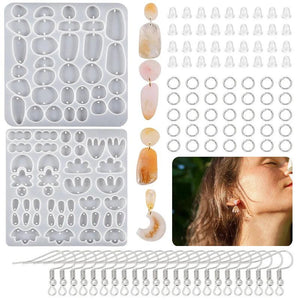 Irregular Crystal Epoxy Resin Mold DIY Jewelry Pendant Mold