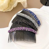 Plastic Hairpin Rhinestone Hair Clips French Twist Combs Girls Accessories