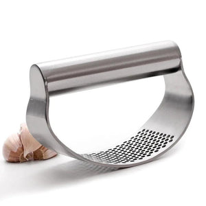 Manual Garlic Press Curved Garlic Grinding Slicer Chopper