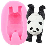 Panda Bamboo Silicone Mold Cake Border Fondant Molds