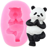 Panda Bamboo Silicone Mold Cake Border Fondant Molds