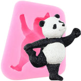 Panda Bamboo Silicone Mold Cake Border Fondant Molds