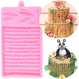 Panda Bamboo Silicone Mold Cake Border Fondant Molds