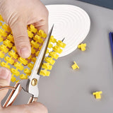 Ceramic Art Alphabet Number Letter Stamp Embosser Mold Sealing DIY Embossing