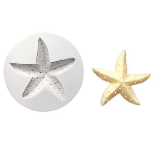 Sea Conch Starfish Shell Silicone Cake Mold