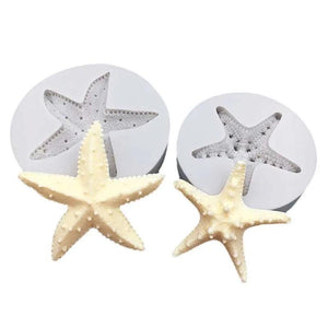 Sea Conch Starfish Shell Silicone Cake Mold
