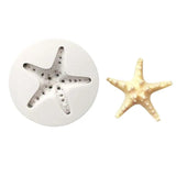Sea Conch Starfish Shell Silicone Cake Mold