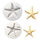 Sea Conch Starfish Shell Silicone Cake Mold