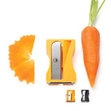 2PCS Vegetable Carrot Cucumber Sharpener Peeler Kitchen Tool
