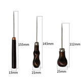 3PCS Leather Stitching Awl Set for DIY Leather Craft