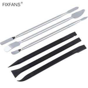 Metal Spudger Plastic Pry Tools for Cracked Screen Repair Kit