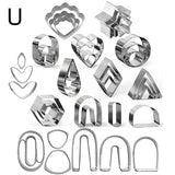 Polymer Clay Earrings Cutters DIY Craft Mold Jewelry Making Cookie Cutter