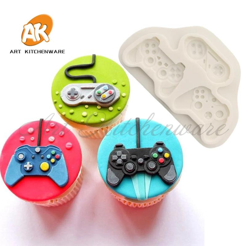 Gamepad Fondant Silicone Mold Cake Decorating Tools