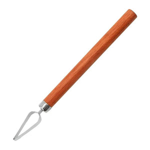 Wooden Handle Stainless Steel Fruit & Vegetable Carving Chef's Edge