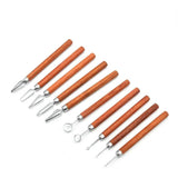 Wooden Handle Stainless Steel Fruit & Vegetable Carving Chef's Edge