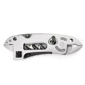 Adjustable Wrench Wire Cutter Pliers Survival Tool Set