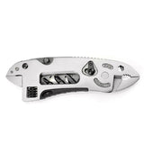 Adjustable Wrench Wire Cutter Pliers Survival Tool Set