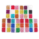 6Grids Glass Crushed Stone Resin Filling Mixed DIY Crystal Epoxy Mold