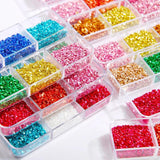 6Grids Glass Crushed Stone Resin Filling Mixed DIY Crystal Epoxy Mold
