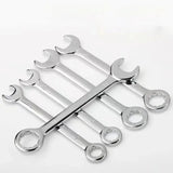 10pc Mini Spanner Set Hand Tools Key Ring Metric Pocket Spanner