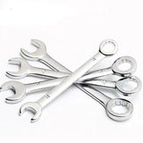10pc Mini Spanner Set Hand Tools Key Ring Metric Pocket Spanner