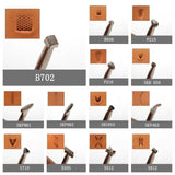 Leather Stamping Carving Embossing Punch DIY Tools