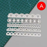 Pottery Polymer Clay Lace Stainless Cutting Mold Scrapbooking Tools