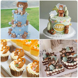 3D Bear Silicone Mold Pearl Fondant Molds Cake Decorating Tools