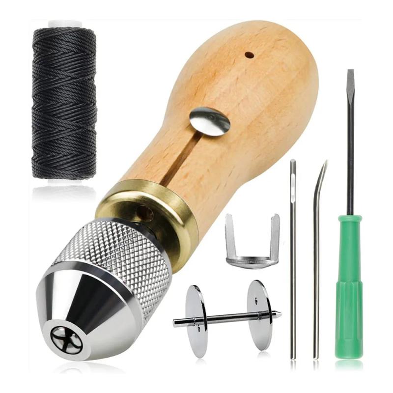 Hand Sewing Machine Waxed Thread for Leather Craft