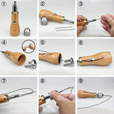 Hand Sewing Machine Waxed Thread for Leather Craft