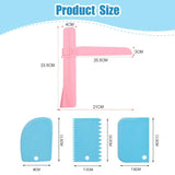 Adjustable Cake Scraper Cream Edge Smoother Fondant Spatula